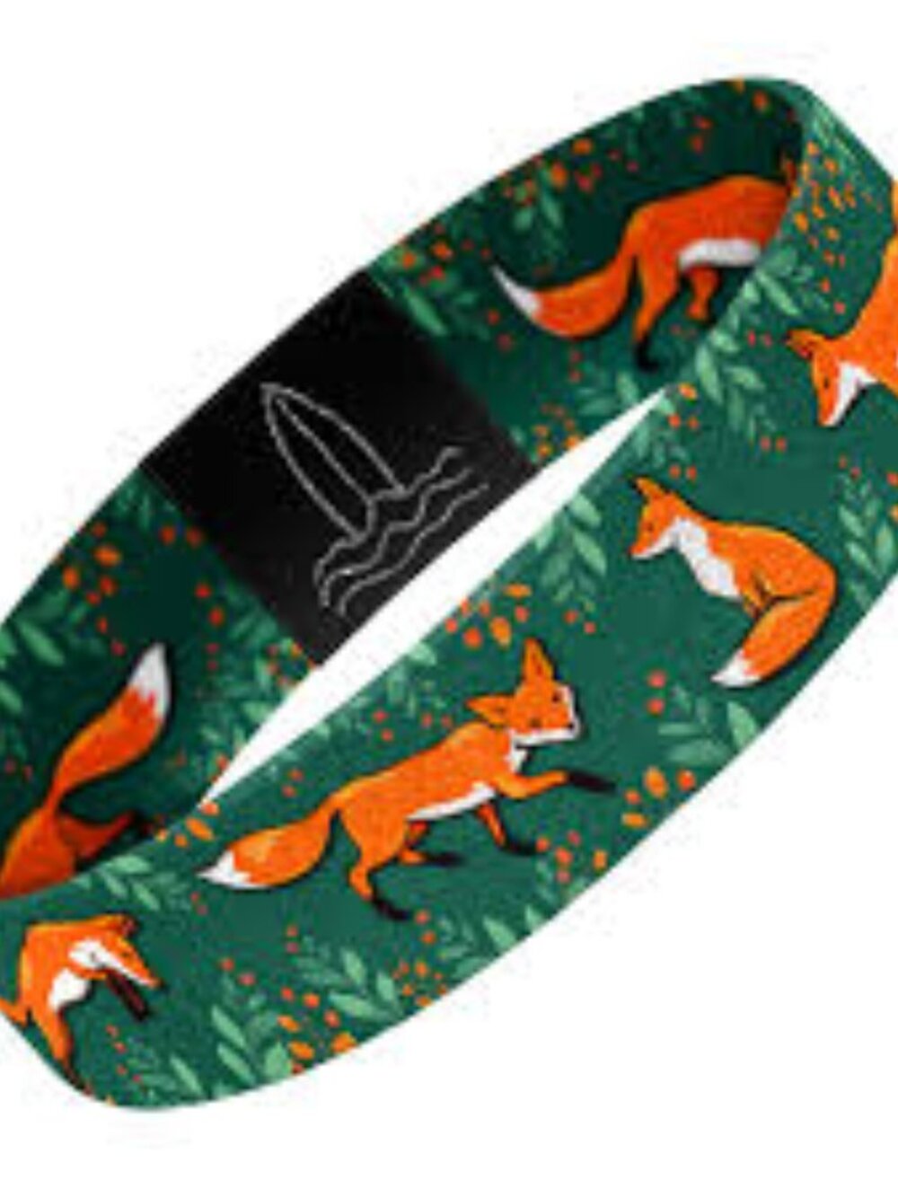 Fox Autumn Surfer Elastic Fabric Bracelet